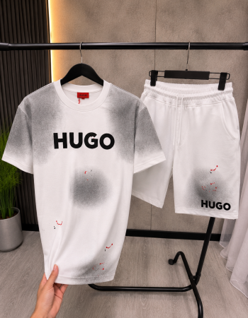 Compleu Bărbat HUG Alb 