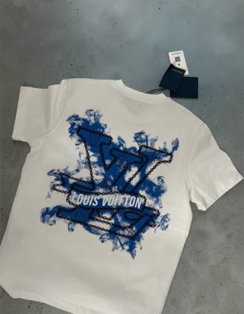 T-shirt LV White/Blue
