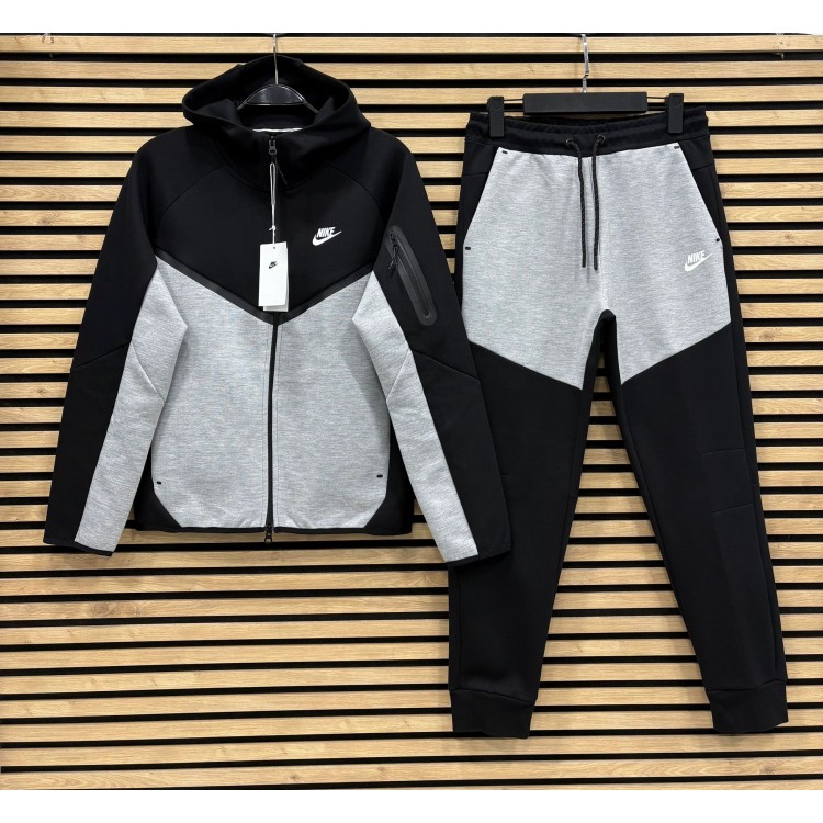 NK Fleece Gray/Black