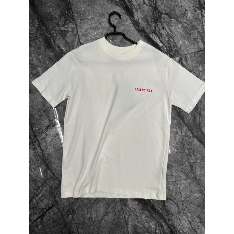 T-shirt BLG White and Red 