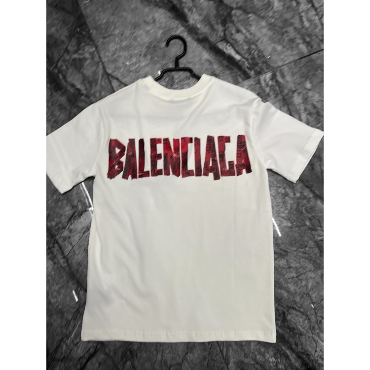 T-shirt BLG White and Red 