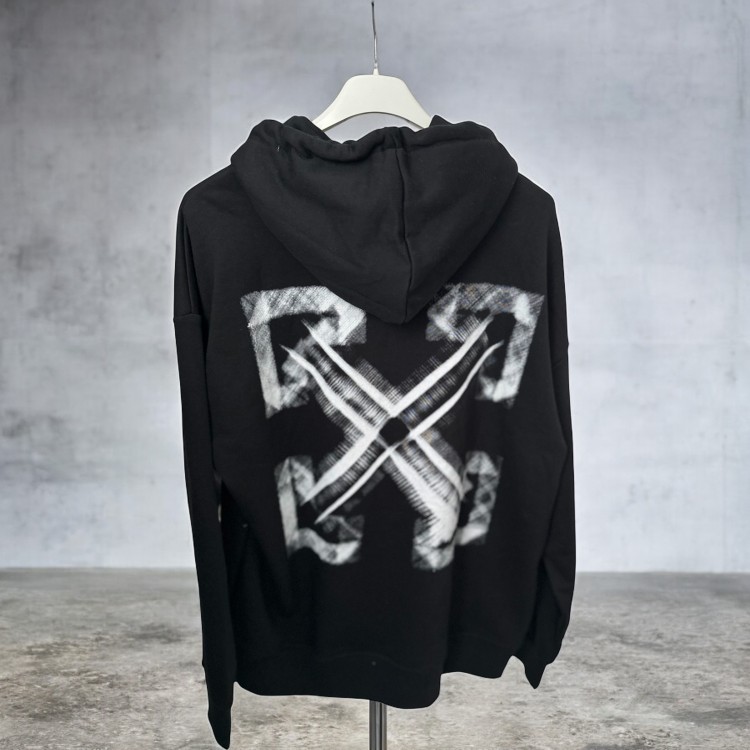 Hoodie Off White Black