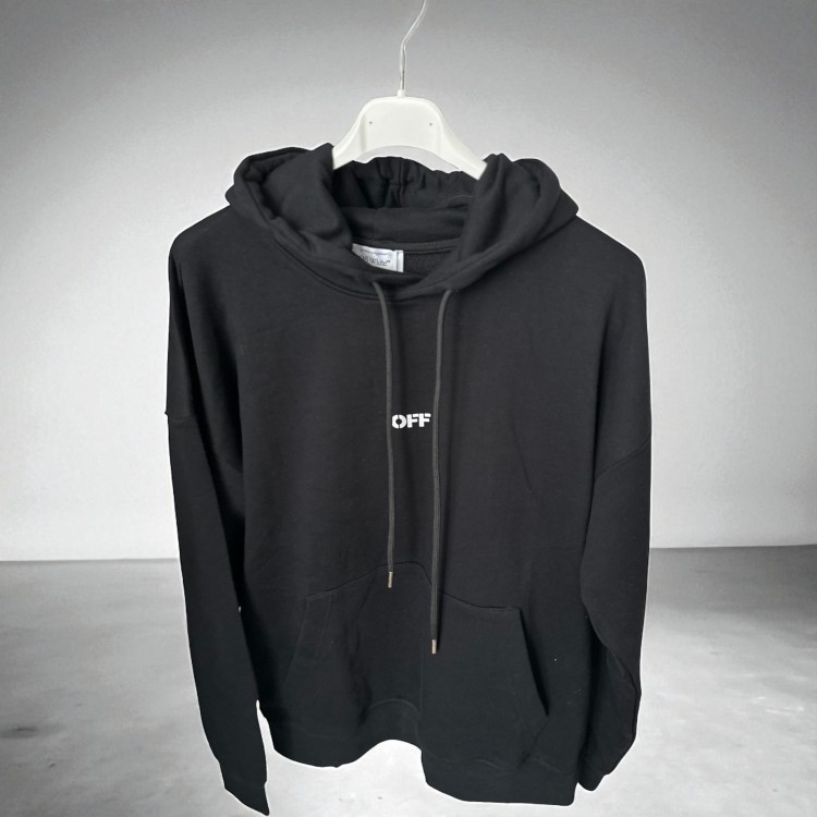 Hoodie Off White Black